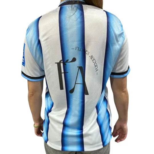 Camiseta de argentina personalizada 